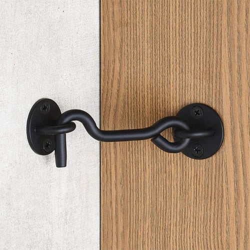 Details about   Barn Door Lock 2 Pack 4'' Barn Door Latch Heavy Duty Solid Thicken Stainless S 