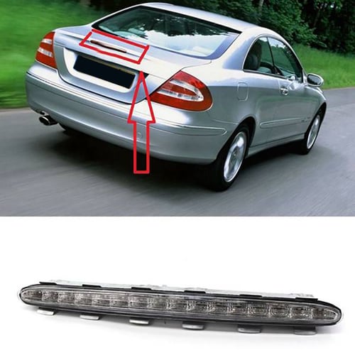 Car Brake Light LED Stop Lamp Tail Lights Lenses Replacement for Benz CLK W209 C209 Accessory 