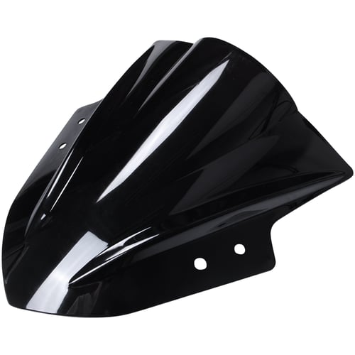 Motorcycle Bubble Windshield Windscreen Kawasaki Ninja 300 EX300 2013-2015 Black