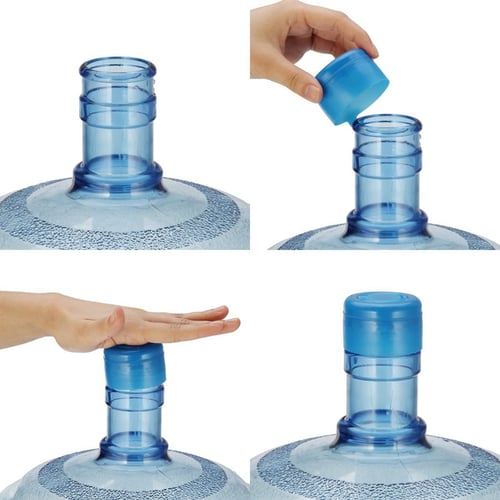 25pcs Water Bucket Bottle Cover Reusable Bottle Cover Screw Cap for Home 