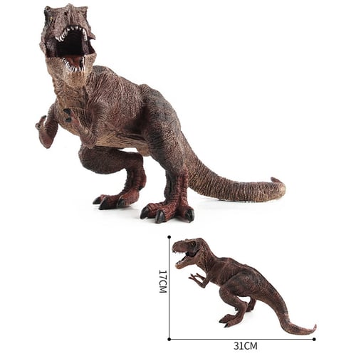 Dinosaurs T-Rex Figure Model Toy 2PCS Jurassic World Park Boys & Girls Toy 