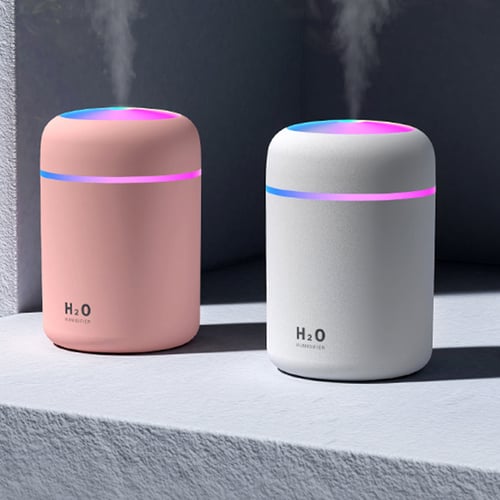 300ml Air Humidifier USB Aroma Essential Oil Diffuser Cool Mist Maker Purifier