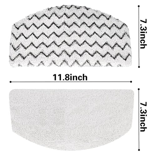 6 Pack Washable Steam Mop Pads Replacement for Bissell PowerFresh 1940 1806 1544 