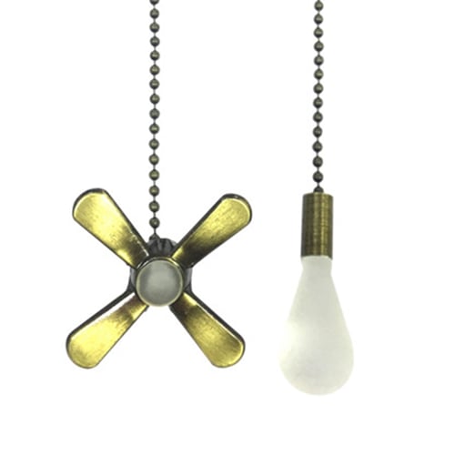 Easy Install Decorative Light Bulb, How To Replace The Pull Chain On A Ceiling Fan Light