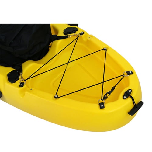 6x Kayak Deck Loop Pad Eyes 12Pcs Rivets Canoe Boat Hardware Accessories 