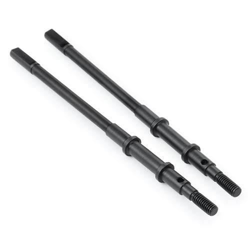 Steel Front & Rear Axle CVD Drive Shafts for Axial SCX10II 90046 1:10 RC Crawler 