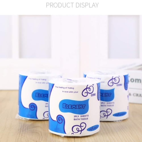 100 Rolls Silky & Smooth 3-Ply Soft Toilet Paper Strong and Highly Absorbent 100 Rolls Silky & Smooth 3-Ply Soft Toilet Paper Strong and Highly Absorbent