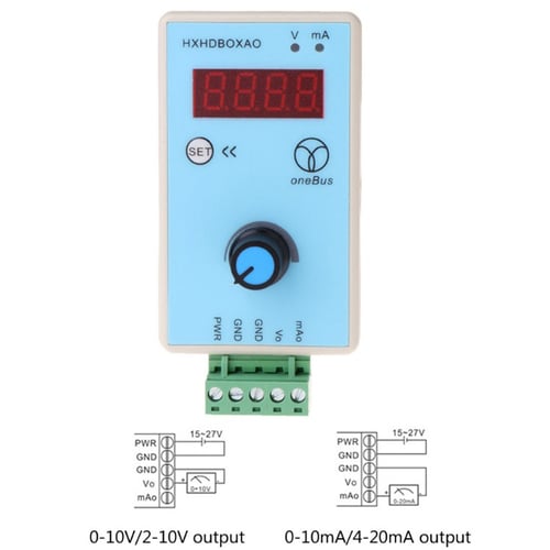 0-10V DC Module Adjustable Analog Quantity Voltage Signal Generator for Analog Voltage Output Generator 10mA Voltage Signal Generator 