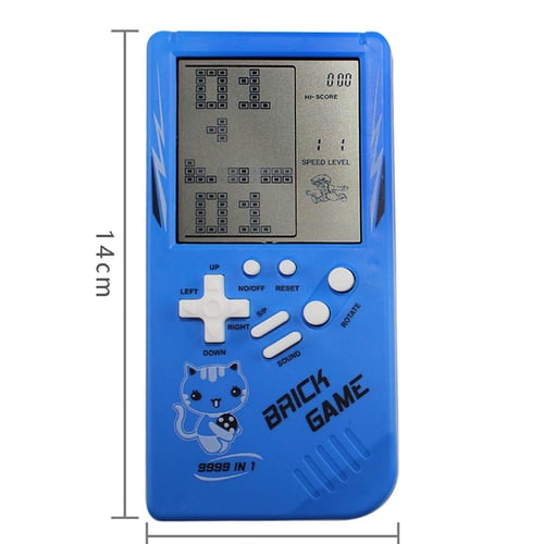 Kids Electronic Tetris Brick Game Handheld Game Machine LCD Educational Toys KW 