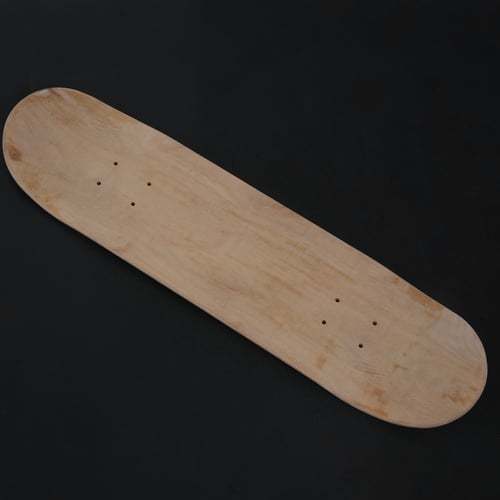 Maple Blank Double Concave Skateboards Natural Skate Deck Board 8inch 8-Layer 