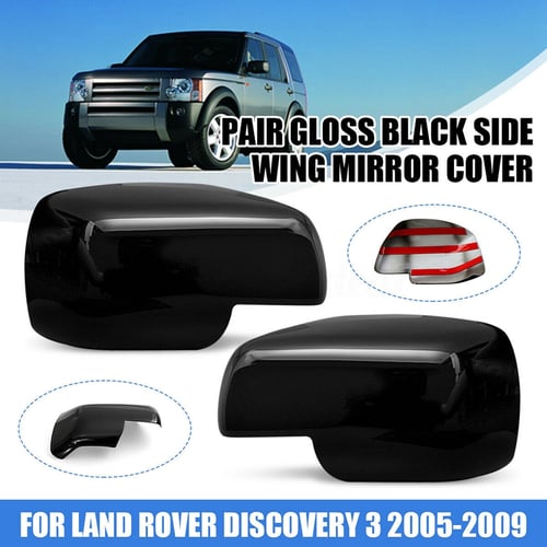 Chrome Side Door Mirror Cover For Freelander 2 LR2 Discovery 3 Range Rover Sport