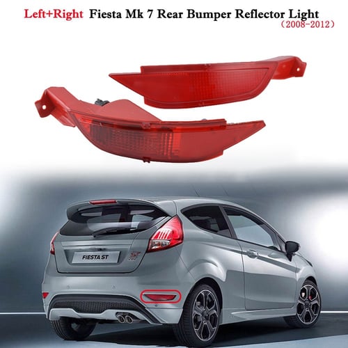 Left Passenger Side Rear Bumper Reflector Light Lamp For Ford Fiesta MK7 2008-17