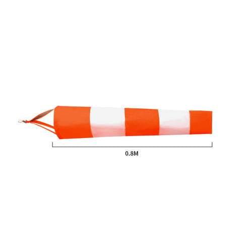 Outdoor Aviation Windsock Bag Rip-stop Wind Vane Monitoring Toy Kite 80/100cm 