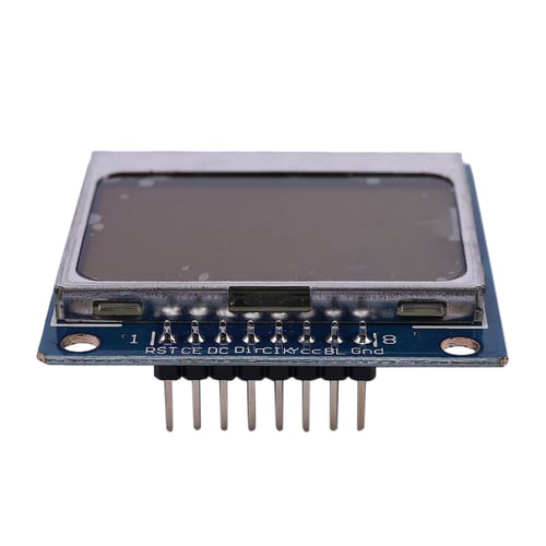 84x48 Nokia LCD Module Blue Backlight Adapter PCB Nokia 5110 LCD For Arduino 