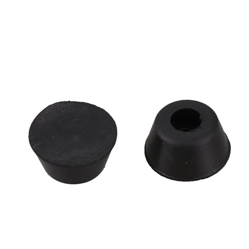 10x Conical Recessed Rubber Feet Bumpers Pads For Furniture Table Chair Desk LP 