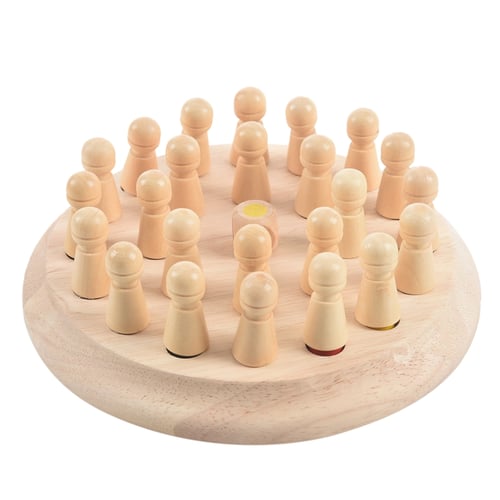 Memory Match Stick Chess Game Early Educational Learning 3D Puzzle Toy 