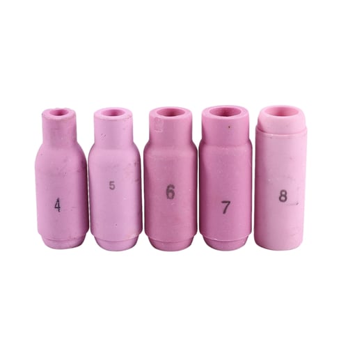 10 pcs #7 10N47  Alumina Nozzle Cups for WP-17 WP-18 WP-26 11.0mm 7/16"