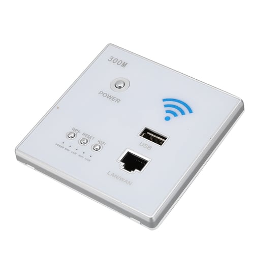 300Mbps 220V AP Relay Smart Wireless WIFI Repeater Extender 2.4Ghz Router w/USB 
