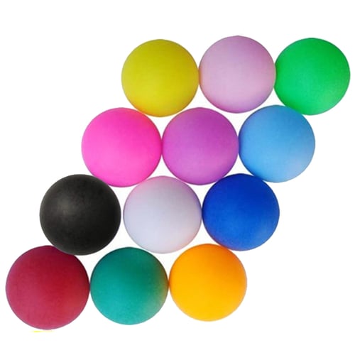 150PCS Mixed Color Tischtennisbälle Ping Pong Training Game Balls 