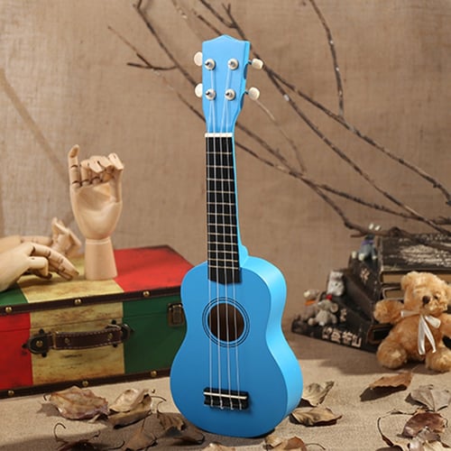 21 Acoustic Guitar Toy with Pick String Blue 