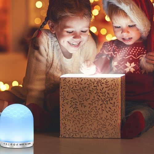 Dimming Function Baby Night Light Color Changing Mode Touch Control New -Egg 