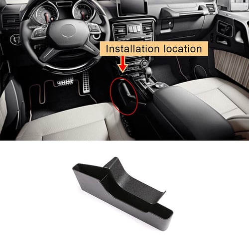 Car Central Control Hand Brake Position Storage Box Armrests Organizer Tray For Mercedes Benz G Class W463 04 11 Buy Car Central Control Hand Brake Position Storage Box Armrests Organizer Tray For