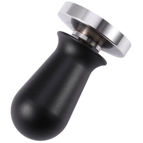 54Mm Stainless Steel Coffee Tamper Press Flat Base Espresso Beans With Hand