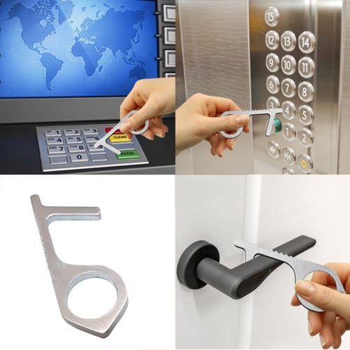 No Press Door Opener Tool Elevator Button Contactless Tool Safety Door Handle Key Grip Safety Protection Isolation Tool Buy No Press Door Opener Tool Elevator Button Contactless Tool Safety Door Handle