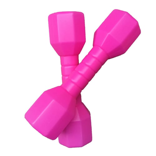 1 Pair Kids Baby Plastic Dumbbell Fitness Toy Dancing Prop 