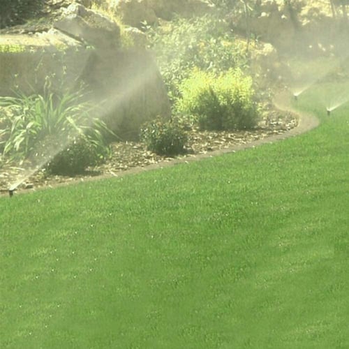 Automatic Watering Lawn Garden Irrigation 90-360° Pop Up Spray Sprinklers Nozzle 