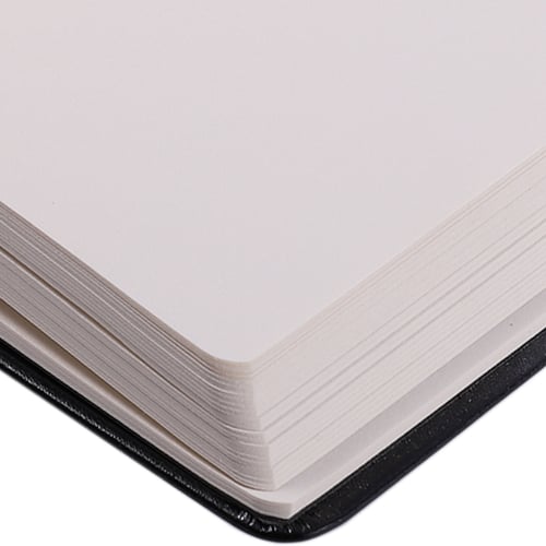 2X Vintage Thick Paper Notebook Notepad PU+Paper Bible Diary Book Journals Agend 