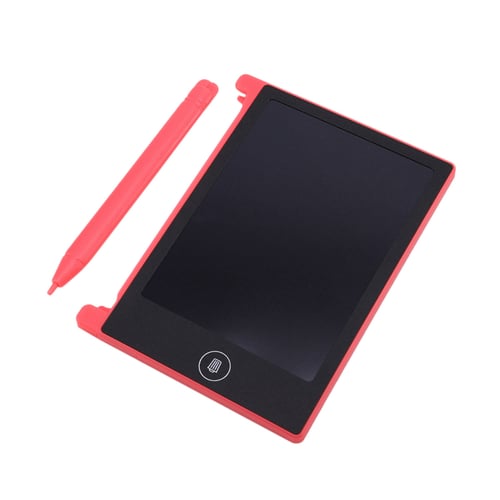 Pink 4.4" Electronic LCD Writing Tablet Kid Portable Drawing Pad Note Board 