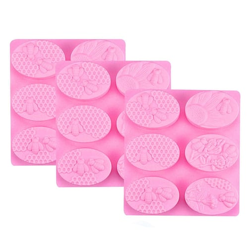 silicone honeycomb soap mold