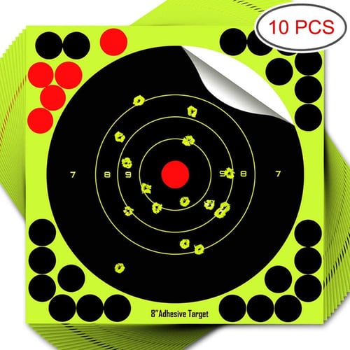900pcs/Roll Shooting Self-Adhesive Paper Target Sticker Reactive Target Splatter 