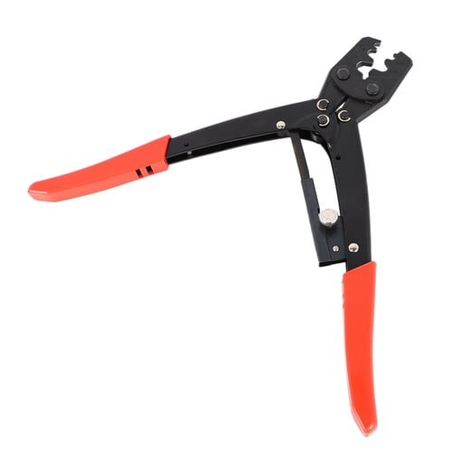 HS-16 1.25-16mm² Cable Lug Crimper Crimping Tool Bare Terminal Wire Plier Cutter 