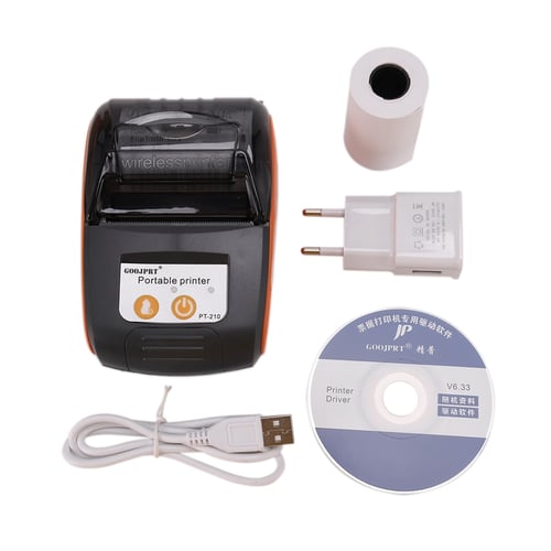 Pos Hardware 210 58mm Portable Bluetooth 40 Thermal Receipt Printer Machine Eu Goojprt Pt 9955