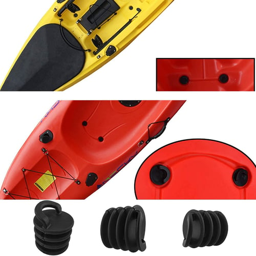 10PCS Silicone Kayak Scupper Plug Kit Canoe Drain Holes Stopper Bung Accessories 