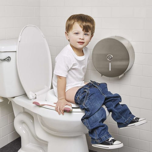 Baby Kids Children Toilet Seat Portable Potty Training Seat Folding Potty Ring 