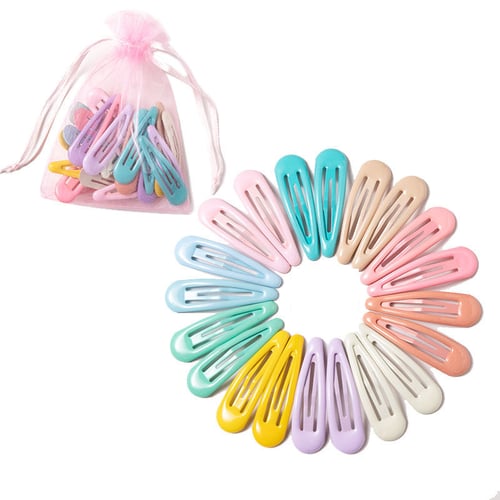 Cute Glitter Hairpins Snap Hair Clip for Girls Hair Pin BB Clip Hair Accessories 