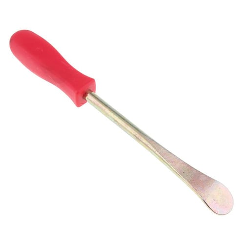 P1 Tools Zinc-Plating 10 Inch Car Motorcycle Tire Changing Changers Lever Spoon Iron Tool with Red Handle 