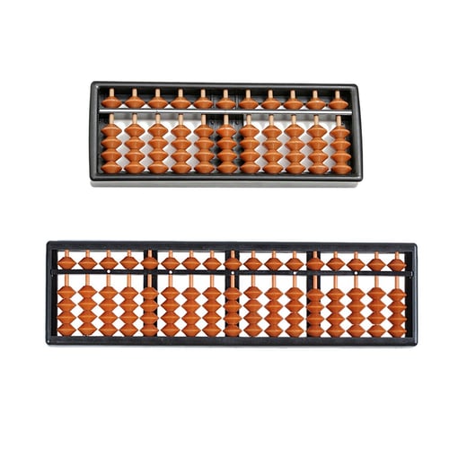 Plastic Abacus Arithmetic Abacus Kids Calculation Tool 17 Digits B6g5 H1 for sale online 