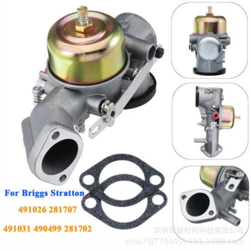 Carburetor Carb 12HP Engine For Briggs & Stratton 491026 491031 490499 281707