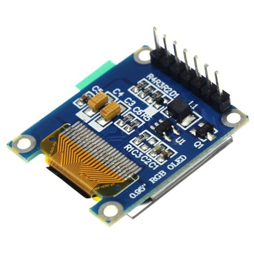 Diymore 0.95 inch SPI OLED 7 Pin Full Color 65K SSD1331 96X64 Resolution OLED Display Module for Arduino