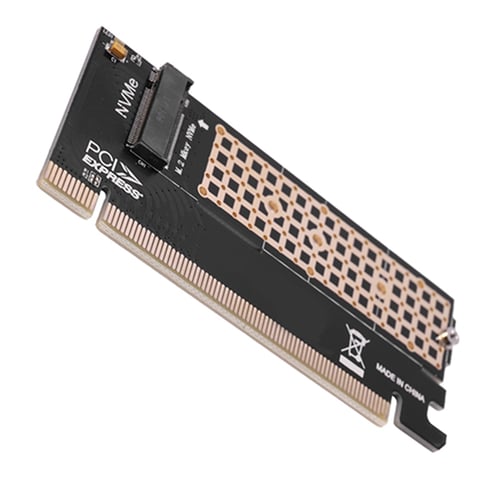NGFF M.2 NVME SSD to PCI E 1X Adapter M-Key Interface Expansion Card Full Speed 
