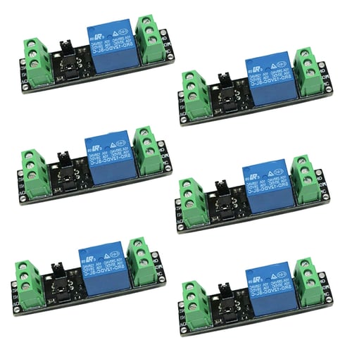 Icstation 3V 1 Channel Relay Power Switch Module with Optocoupler High Level ... 