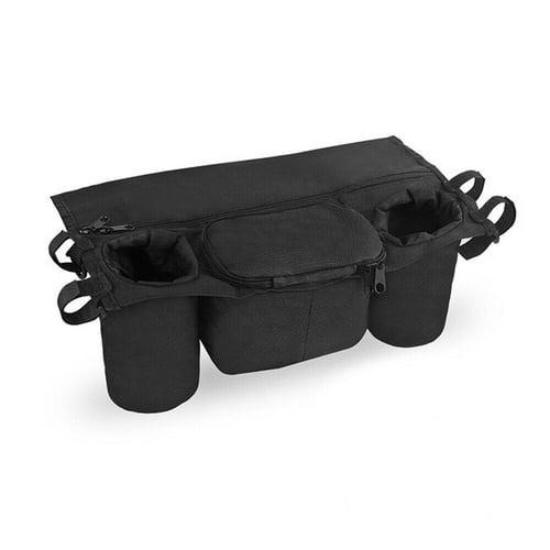 Baby Pram Stroller Buggy Storage Pushchair Bag Organizer Bottle Cup Pouch Holder 