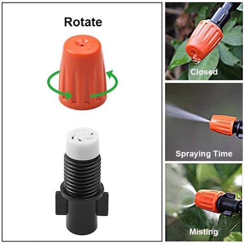 150/50pcs Micro Garden Lawn Water Spray Misting Nozzle Sprinkler Irrigation Sets 