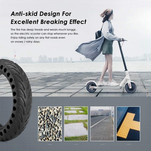 8.5 inch Explosion-proof Solid Tyre Tire Wheel for Xiaomi M365 Electric Scooter 
