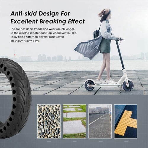 Solid Tire Wheel Explosion-Proof Tyre for Xiaomi Mijia M365/Pro Electric Scooter 