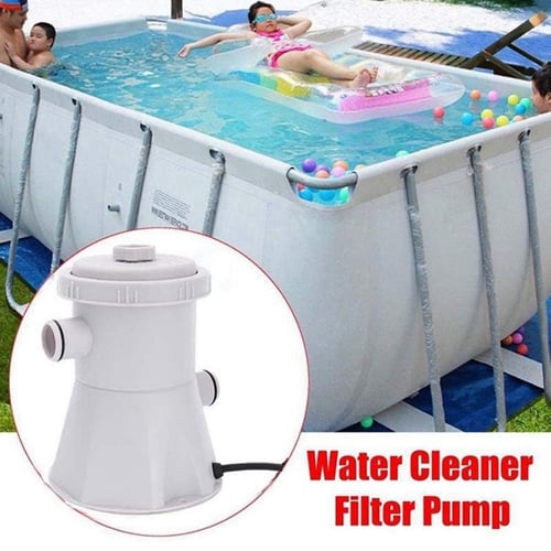 220-240V UK Summer Waves Swimming Pool Filter Pump For Above Ground Pools Clean 